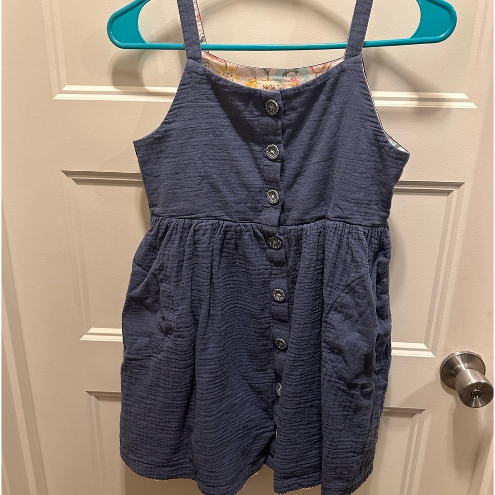 Classic Matilda Jane Girls' Linen-Look Dress - Size 10
